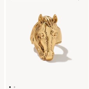 Kendra Scott Gold Horse Ring